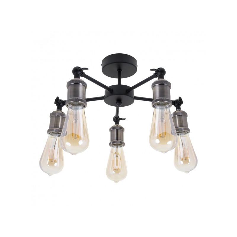 Plafón Akemi 5 x LED E-27 Fabrilamp